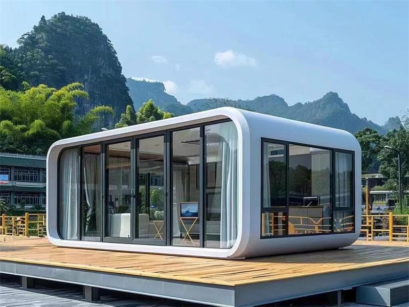 Apple cabin houses